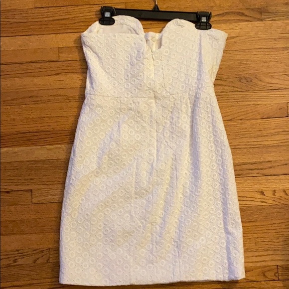 DVF Sahara White Strapless Dress - Picture 4 of 6